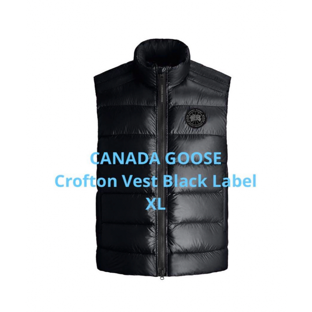 CANADA GOOSE(カナダグース)のCANADA GOOSE  Crofton Vest Black Label メンズのジャケット/アウター(ダウンベスト)の商品写真