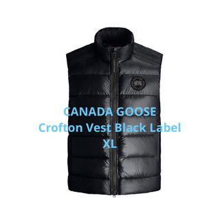カナダグース(CANADA GOOSE)のCANADA GOOSE  Crofton Vest Black Label(ダウンベスト)