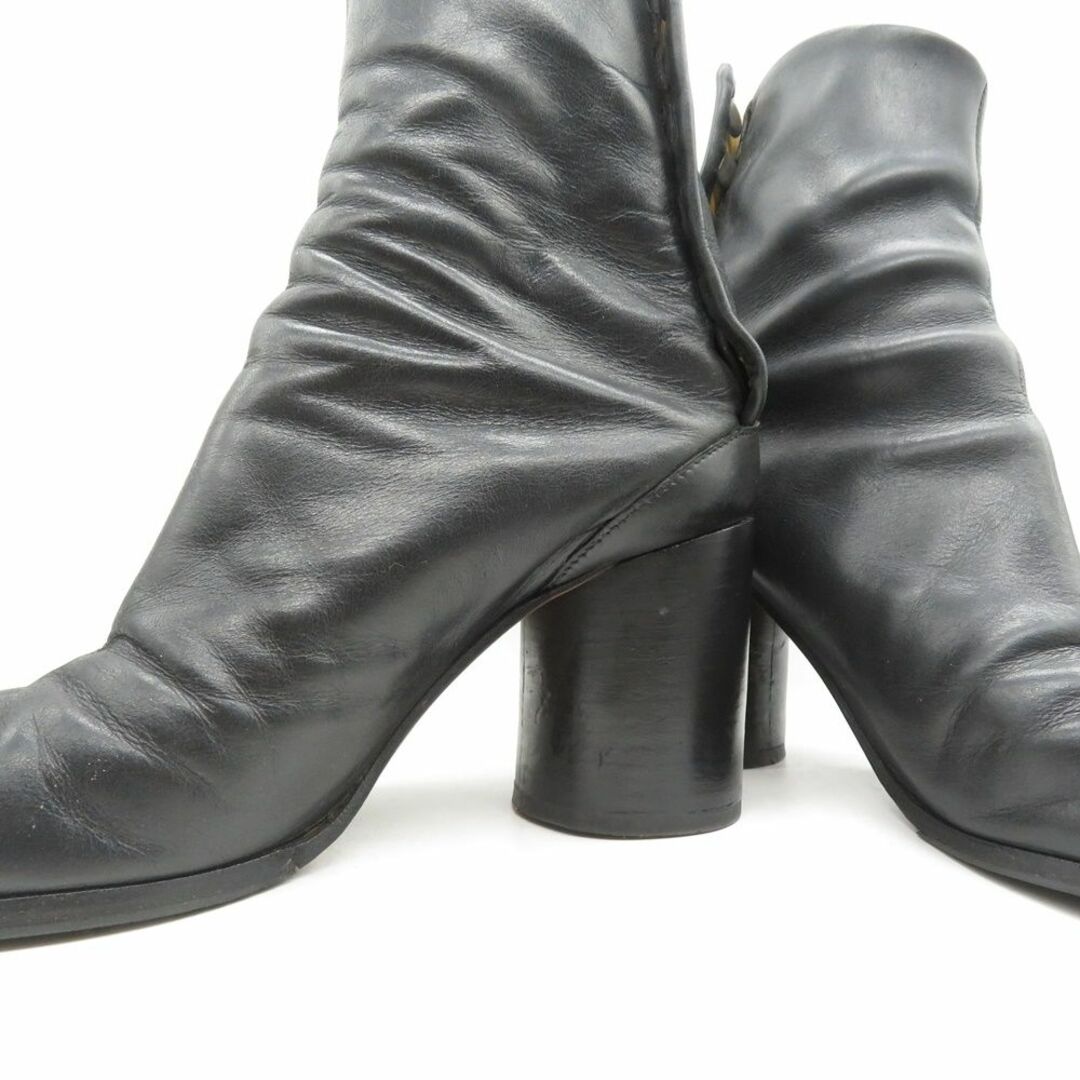 Maison Martin Margiela(マルタンマルジェラ)のMaisonMartinMargiela TABI HEEL BOOTS BLACK レディースの靴/シューズ(ブーツ)の商品写真