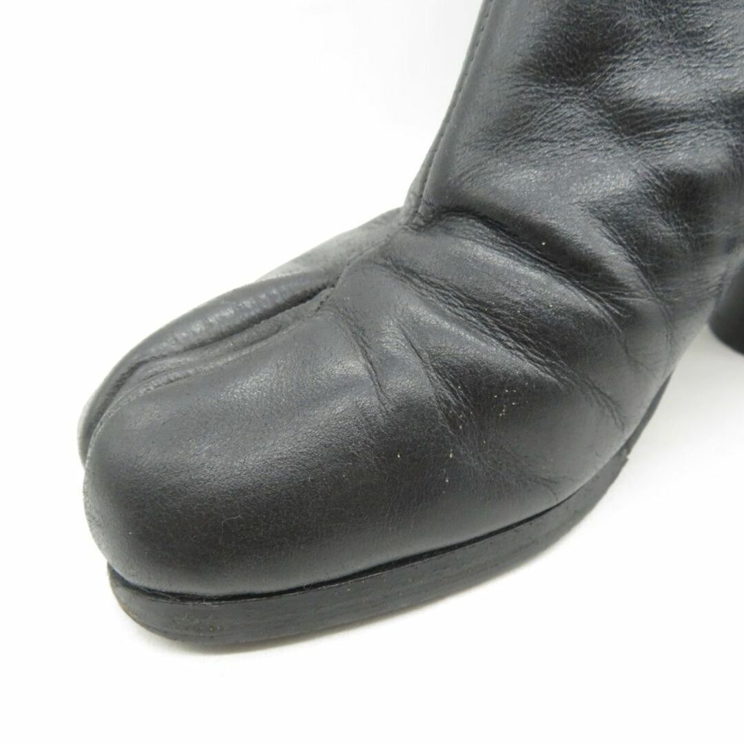 Maison Martin Margiela(マルタンマルジェラ)のMaisonMartinMargiela TABI HEEL BOOTS BLACK レディースの靴/シューズ(ブーツ)の商品写真