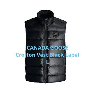 カナダグース(CANADA GOOSE)のCANADA GOOSE  Crofton Vest Black Label(ダウンベスト)