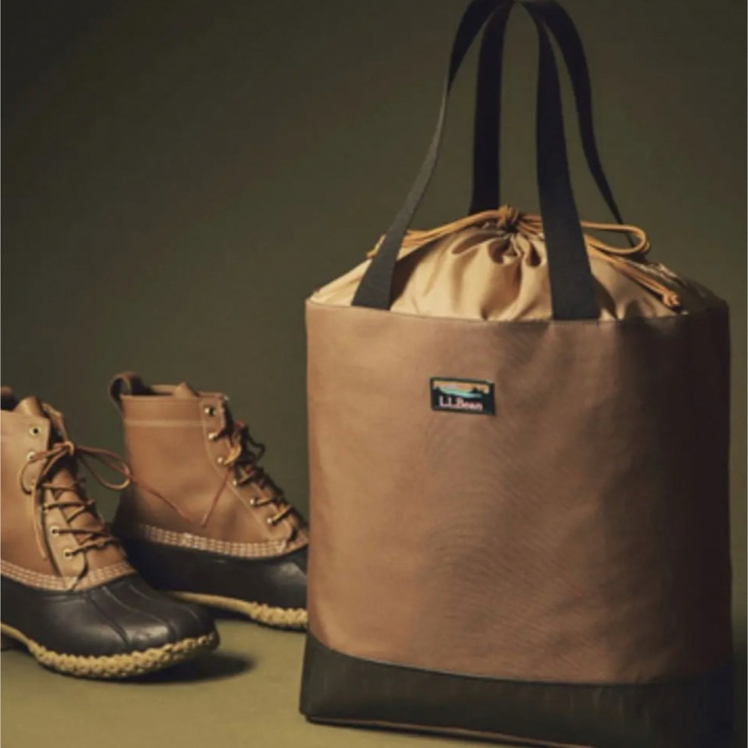 L.L.Bean(エルエルビーン)のL.L.Bean ビーン・ブーツモチーフトートバッグ エンタメ/ホビーの雑誌(車/バイク)の商品写真