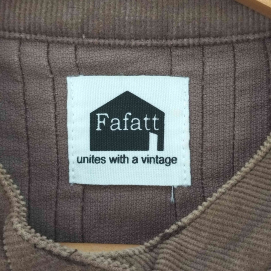 FAFATT(ファーファット) バンドカラーコーデュロイワンピース レディース レディースのワンピース(その他)の商品写真