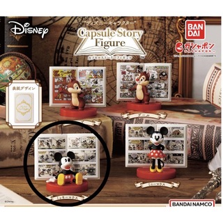 ディズニー(Disney)のカプセルストーリーフィギュア＊ミッキーマウス(キャラクターグッズ)