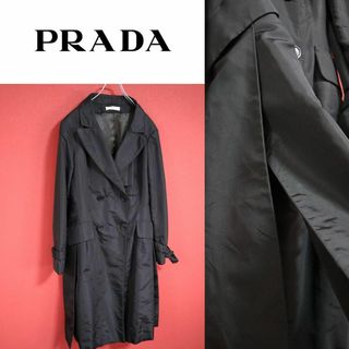 プラダ(PRADA)の【極希少】PRADA 09AW サイドスリットデザイン ロングトレンチコート(トレンチコート)