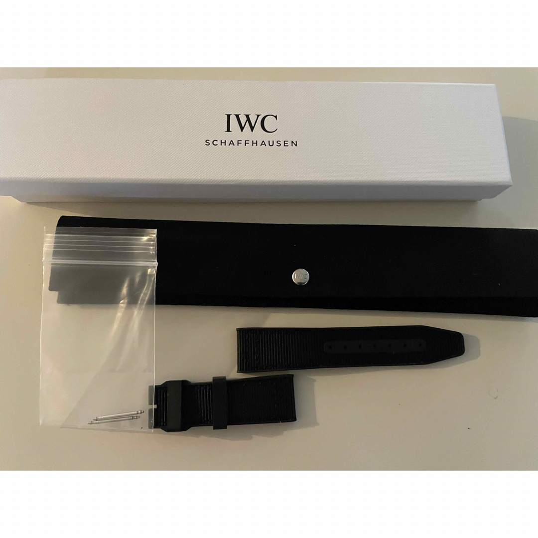 IWC(インターナショナルウォッチカンパニー)のIWC 純正ラバーベルト 20-18mm メンズの時計(ラバーベルト)の商品写真