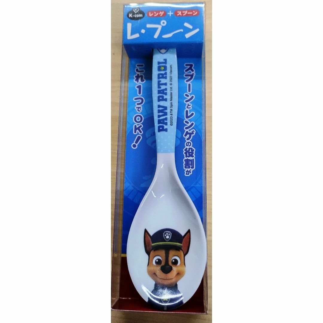 4個セット　ケイカンパニー パウ・パトロール レ・プーン　レンゲ　・　スプーン インテリア/住まい/日用品のキッチン/食器(カトラリー/箸)の商品写真