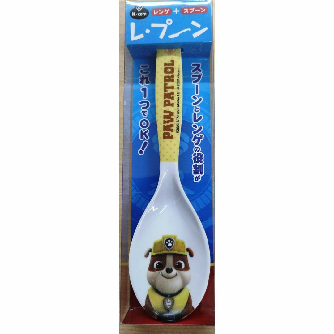 4個セット　ケイカンパニー パウ・パトロール レ・プーン　レンゲ　・　スプーン インテリア/住まい/日用品のキッチン/食器(カトラリー/箸)の商品写真