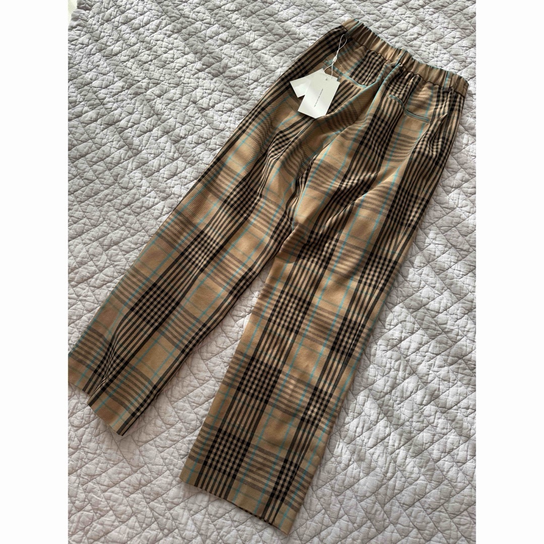 Ameri VINTAGE(アメリヴィンテージ)の新品タグ付　Ameri VINTAGE CHECK  PANTS レディースのパンツ(カジュアルパンツ)の商品写真