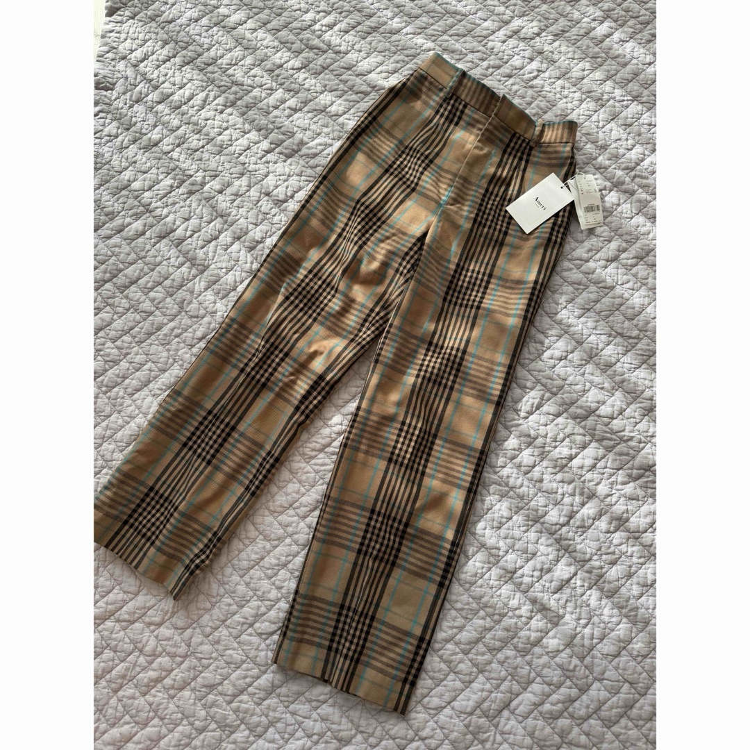 Ameri VINTAGE(アメリヴィンテージ)の新品タグ付　Ameri VINTAGE CHECK  PANTS レディースのパンツ(カジュアルパンツ)の商品写真