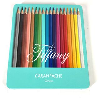 ティファニー(Tiffany & Co.)のティファニー TIFFANY&Co. 色鉛筆 12色 Caran d'Ache (カランダッシュ)Tiffany コラボ ペンシル セット 鉛筆 ウッド マルチカラー 未使用(その他)