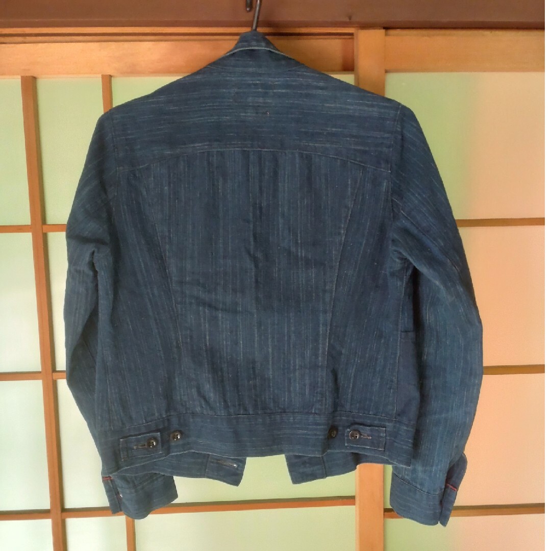 BLUE BLUE(ブルーブルー)のBLUEBLUE  JAPAN インディゴジャケット レディースのジャケット/アウター(Gジャン/デニムジャケット)の商品写真