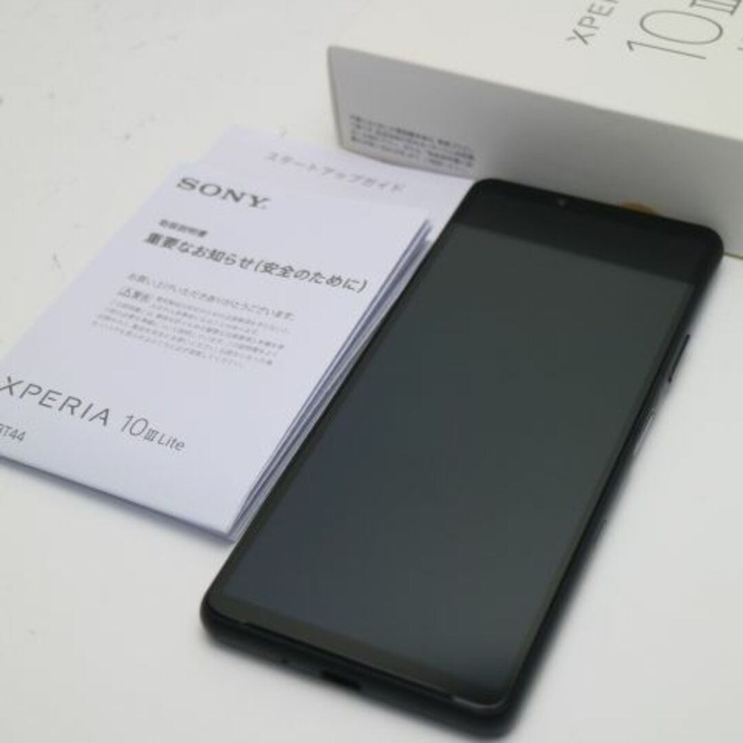 SONY(ソニー)のSIMフリー Xperia 10 III Lite XQ-BT44 ブラック M888 スマホ/家電/カメラのスマートフォン/携帯電話(スマートフォン本体)の商品写真