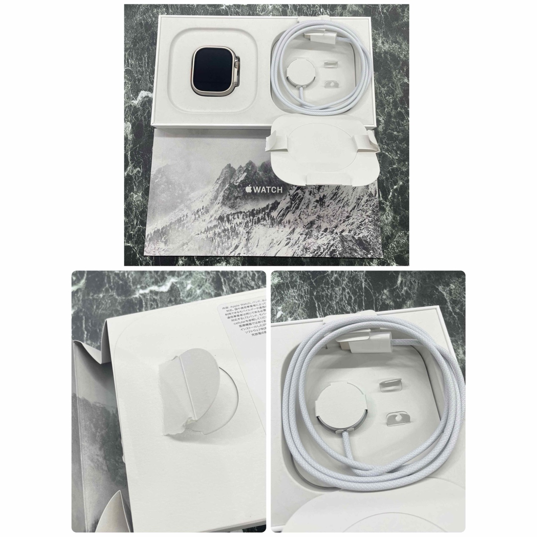 Apple Watch(アップルウォッチ)のApple Watch Ultra GPS+Cellular  MQFM3J/A メンズの時計(腕時計(デジタル))の商品写真