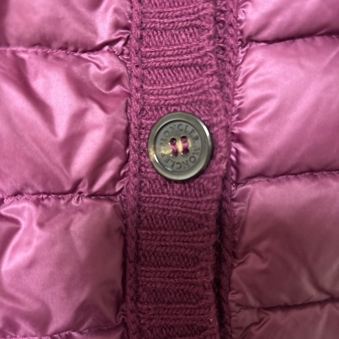 MONCLER(モンクレール)のモンクレール MAGLIONE TRICOT  ハイブリッド　ニットダウン レディースのトップス(カーディガン)の商品写真