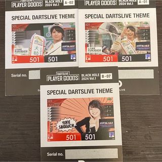 坂口優希恵プロ テーマセット(ダーツ)