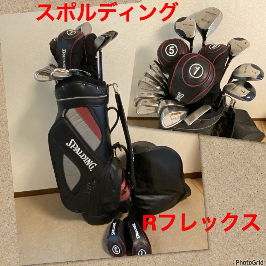 SPALDING - 人気‼️【良品】メンズ ゴルフクラブセット/男性ゴルフ