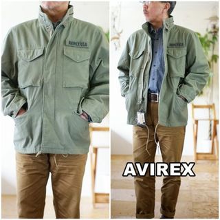 アヴィレックス(AVIREX)のAVIREX アビレックス　 M-65ミリタリーフィールドジャケット　M(ミリタリージャケット)