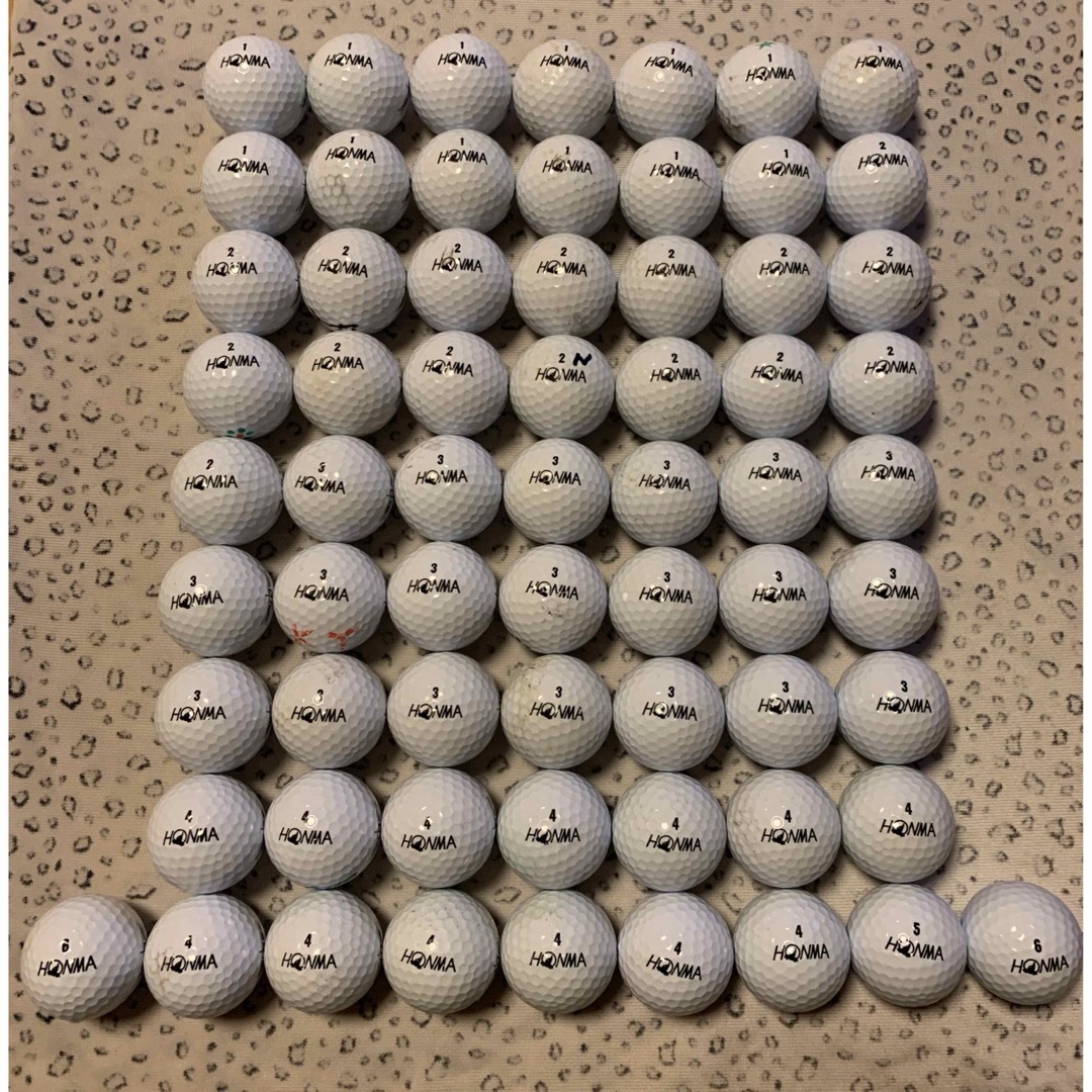 本間ゴルフ - HONMA D1 ゴルフロストボール65個の通販 by Siりょう's