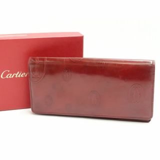 カルティエ(Cartier)のカルティエ　ハッピーバースデー　パテントレザー　財布　18679614(長財布)