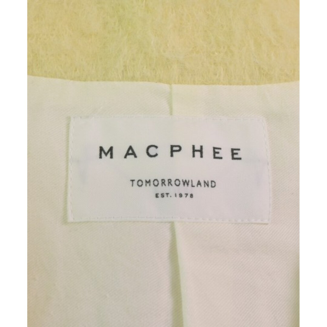 MACPHEE(マカフィー)のMACPHEE マカフィー ジャケット（その他） 36(M位) 黄 【古着】【中古】 レディースのジャケット/アウター(その他)の商品写真