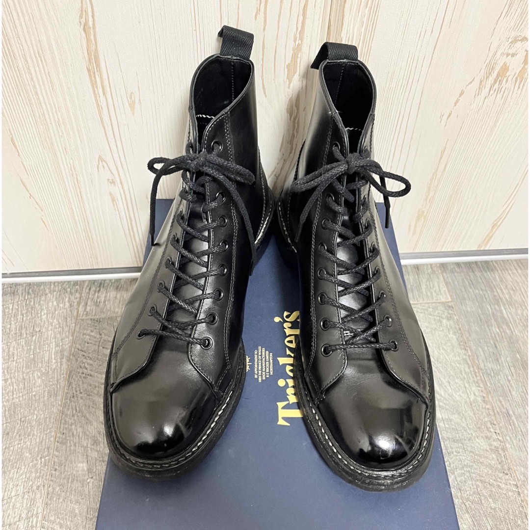 Trickers(トリッカーズ)の美品希少Tricker’s 9ホール モンキーブーツ UK6.5 M6087 メンズの靴/シューズ(ブーツ)の商品写真