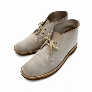 クラークス(Clarks)のクラークス clarks スエード デザート ブーツ 24cm相当 ベージュ(その他)