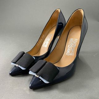 Salvatore Ferragamo - フェラガモパンプス サイズ6 2/1 cワイズの通販 ...