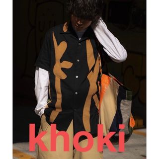 サンシー(SUNSEA)のkhoki  dancing shirt(シャツ)