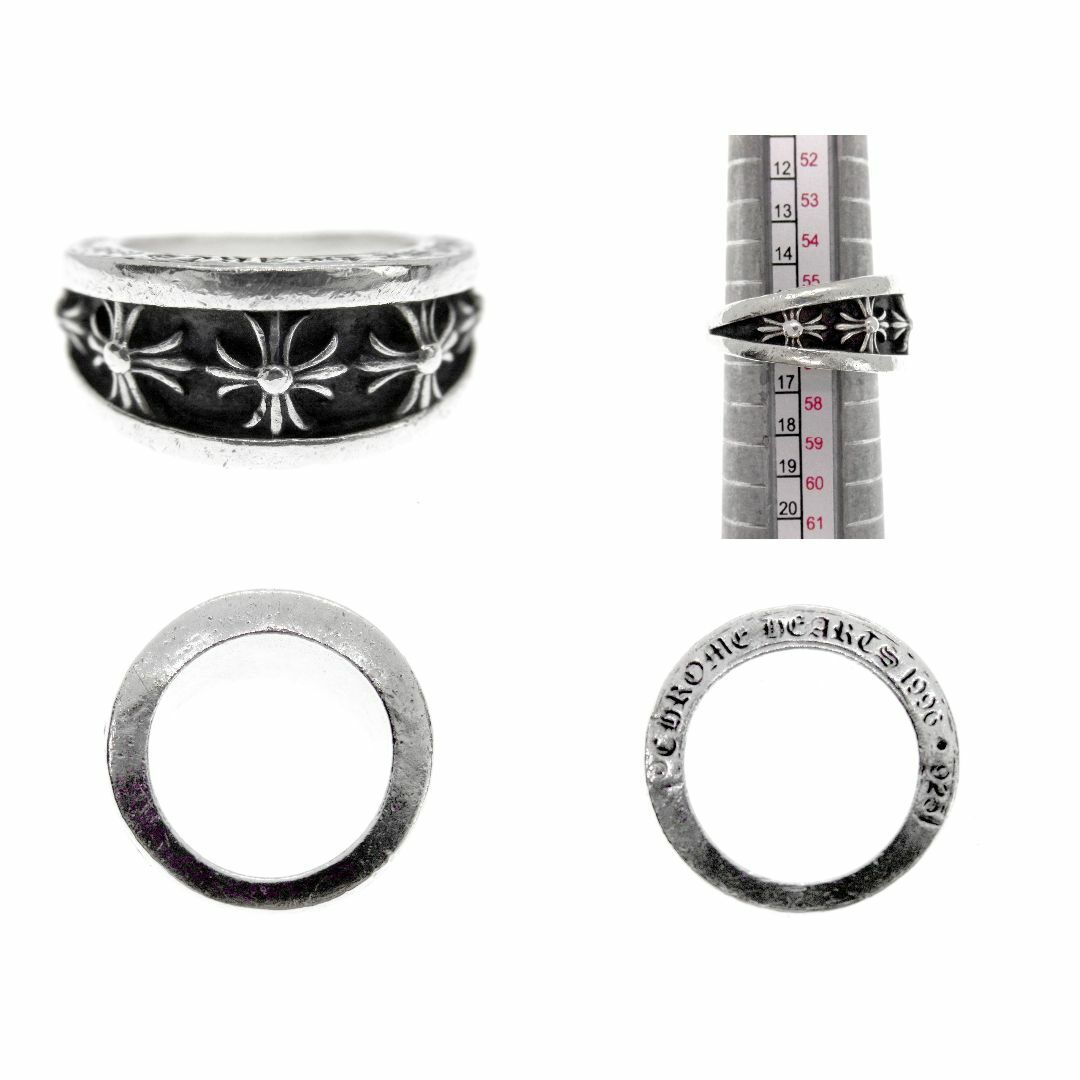 Chrome Hearts(クロムハーツ)のクロムハーツ CHROME HEARTS ■ 【 NARROW V CH PLUS 】 CHプラス ナロー Vバンド シルバー リング　31515 メンズのアクセサリー(リング(指輪))の商品写真