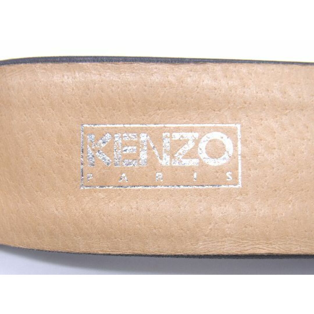 KENZO(ケンゾー)のKENZO ケンゾー スエード ゴールド金具 ベルト レディース ブラック系×ブラウン系 DD3320 メンズのファッション小物(その他)の商品写真