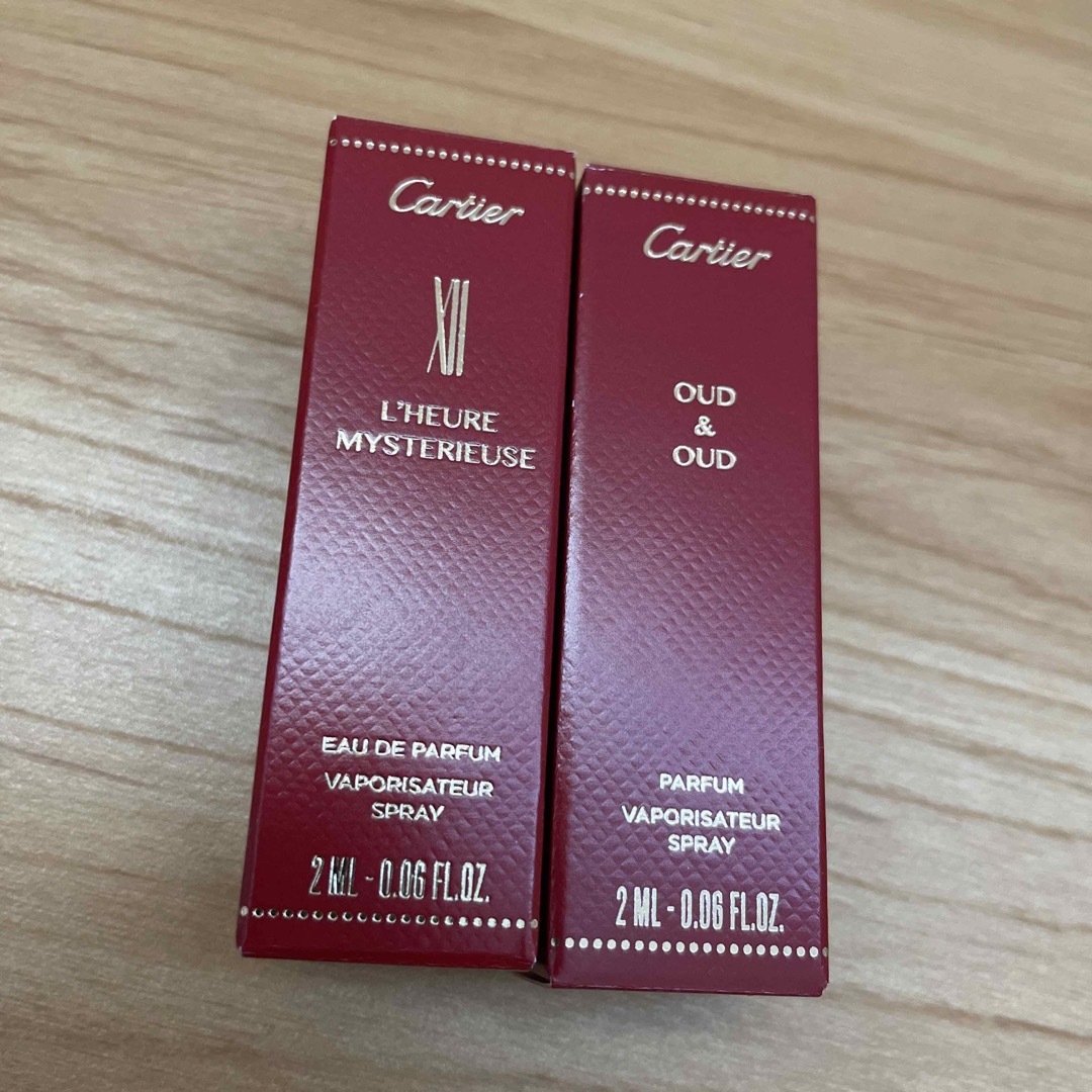 Cartier(カルティエ)の新品未使用　カルティエ　香水　サンプル　2本セット コスメ/美容の香水(香水(女性用))の商品写真