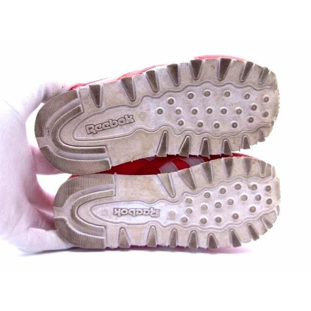■美品■ Reebok リーボック クラシック スニーカー サイズ8 (約15cm) キッズ 靴 シューズ ピンク系 DD2008 レディースの靴/シューズ(スニーカー)の商品写真