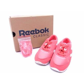 ■美品■ Reebok リーボック クラシック スニーカー サイズ8 (約15cm) キッズ 靴 シューズ ピンク系 DD2008(スニーカー)