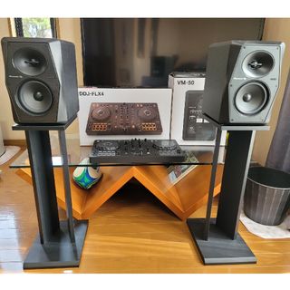 パイオニア(Pioneer)のPioneer DJ DDJ-FLX4 ＆ VM50 ＆ スタンド＆ ヘッドホン(DJコントローラー)