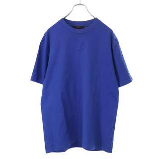 ルイヴィトン(LOUIS VUITTON)のLOUIS VUITTON ルイヴィトン 22AW ロゴエンボス クルーネックTシャツ ブルー L RM222Q DT3 HNY55W(Tシャツ/カットソー(半袖/袖なし))