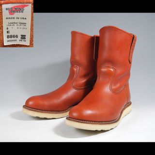 レッドウィング(REDWING)のレッドウィング8866ペコス8Eオロラセット羽タグ866 9866犬タグ(ブーツ)