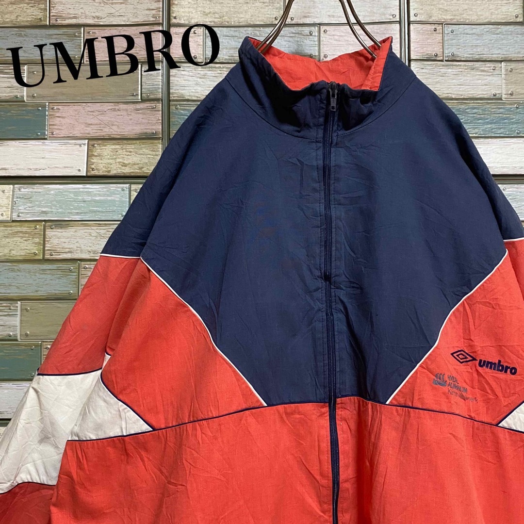 UMBRO(アンブロ)の90's UMBRO アンブロ　中綿ジャケット　ブルゾン　ワンポイントロゴ メンズのジャケット/アウター(ブルゾン)の商品写真