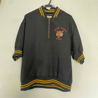 ポロラルフローレン(POLO RALPH LAUREN)の90's ポロスポーツ　タイガー　 半袖スタジャン　ラルフローレン　バーシティ(スタジャン)