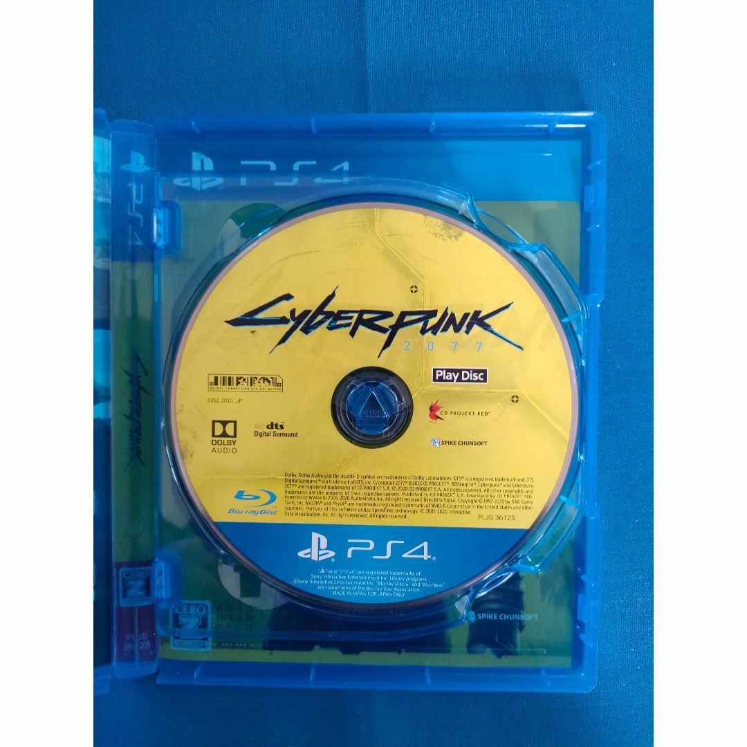 PlayStation4(プレイステーション4)のサイバーパンク 2077 PS4 エンタメ/ホビーのゲームソフト/ゲーム機本体(家庭用ゲームソフト)の商品写真