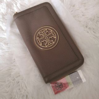 トリーバーチ(Tory Burch)の未使用 トリーバーチ　長財布　レディース　ラウンドファスナー　ブラック(財布)