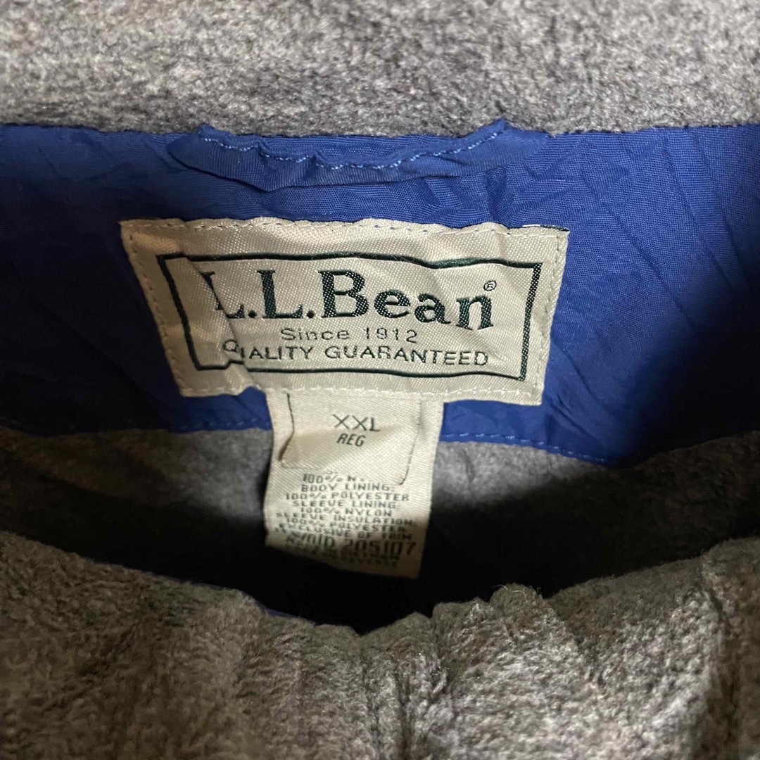 L.L.Bean(エルエルビーン)のLLBean エルエルビーン　ウォームアップジャケット　ワンポイントロゴ メンズのジャケット/アウター(ブルゾン)の商品写真