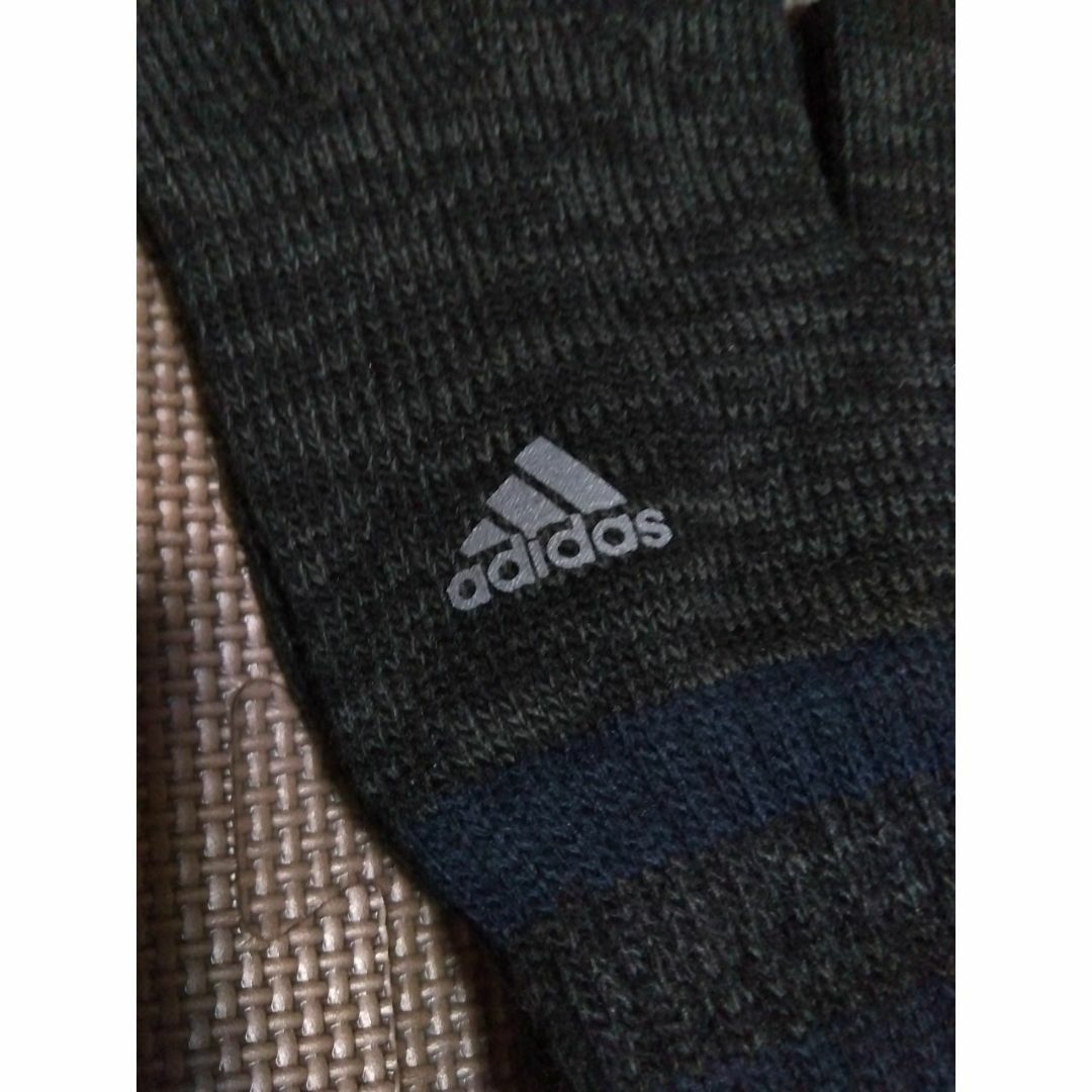 adidas(アディダス)の新品/adidas アディダス/メンズ ニット地 手袋 てぶくろ  メンズのファッション小物(手袋)の商品写真