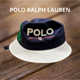 ポロラルフローレン(POLO RALPH LAUREN)のPOLO ラルフローレン　ハット　バケットハット　米国購入　新品(ハット)