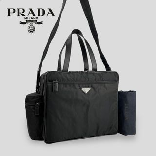 PRADA - PRADA(プラダ) ビジネスバッグ - V407S 黒の通販 by ブラン