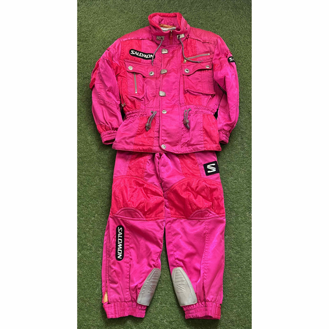 SALOMON - 90s SALOMON サロモン スノーウェア セットアップ SALOMON - 90s SALOMON サロモン スノーウェア セットアップ