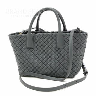 ボッテガヴェネタ(Bottega Veneta)のボッテガヴェネタ カバ ミニ 2WAY ショルダー ハンドバッグ ラムスキン グ(トートバッグ)