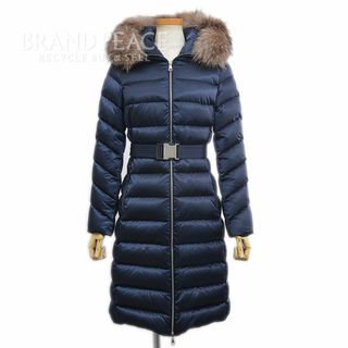 モンクレール(MONCLER)のモンクレール LEERSIE レルシー ダウンコート ネイビー レディース 00(ダウンジャケット)