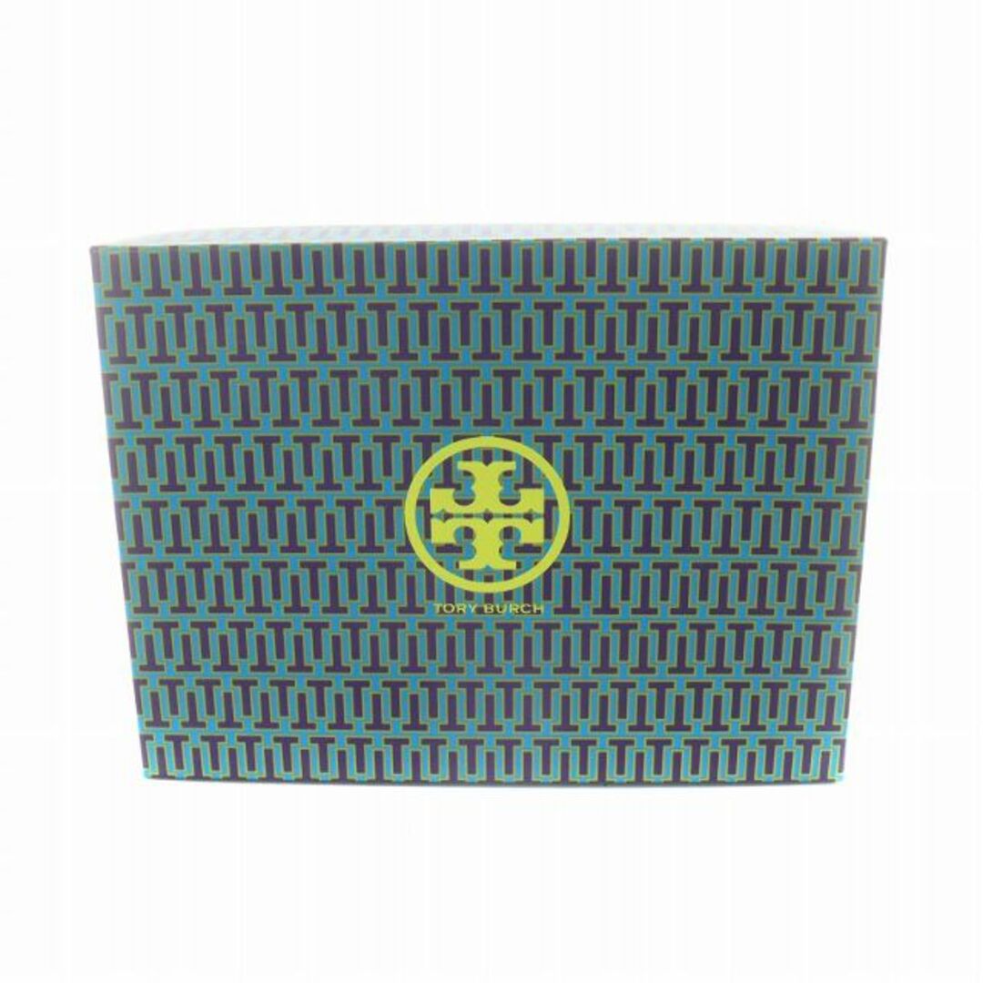 Tory Burch(トリーバーチ)のトリーバーチ ムートンブーツ ショート スエード ロゴ US8 25cm 黒 レディースの靴/シューズ(ブーツ)の商品写真