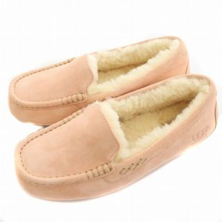 アグ(UGG)のアグ UGG アンスレー 3312 モカシンローファー US6 23cm ピンク(ローファー/革靴)